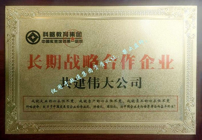 长期战略合作企业
