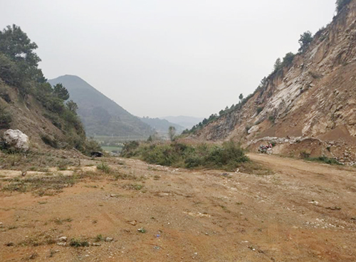 摆金镇华静砂石厂山排险恢复爆破工程